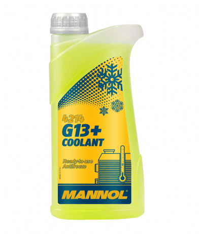 Mannol G13+ , Koelvloeistof geel , 1 Liter