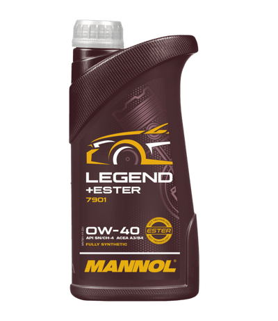 Mannol Legend Ester , Synthetische 0W40 motorolie , 1 Liter