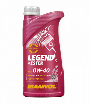 Mannol Legend Ester | Synthetische 0W40 motorolie | 1 Liter