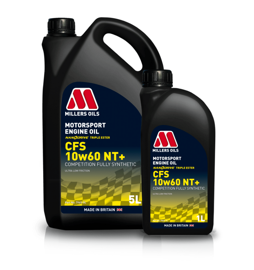 Millers CFS 10w60 NT+ Nanodrive | Motorsport olie | 5 liter