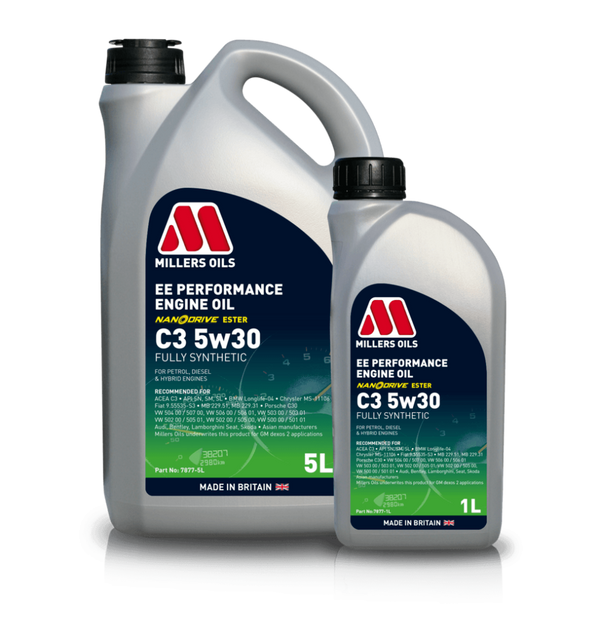 Millers EE Performance C3 5w30 | Vol Synthetische motorolie | 5 Liter