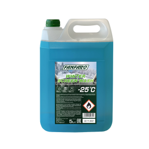 Fanfaro Winter Screenwash Ruitenwisservloeistof - 5 Liter