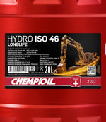 Chempioil 2102 Hydro ISO 46 LONGLIFE Hydrauliekolie - 20 Liter