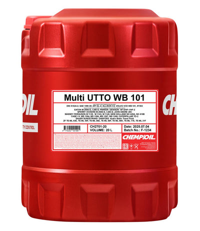 Chempioil 2701 Multi UTTO WB 101 - 20 Liter