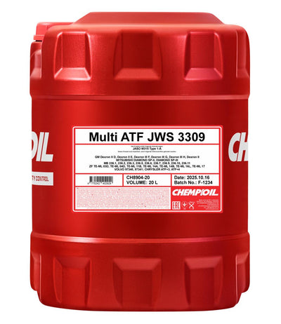 Chempioil 8904 Multi ATF Versnellingsbakolie - 20 Liter