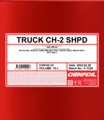 Chempioil 9102 CH-2 TRUCK SHPD 20W-50 Motorolie - 10 Liter