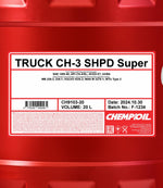 Chempioil 9103 CH-3 TRUCK Super SHPD 10W-40 Motorolie - 20 Liter