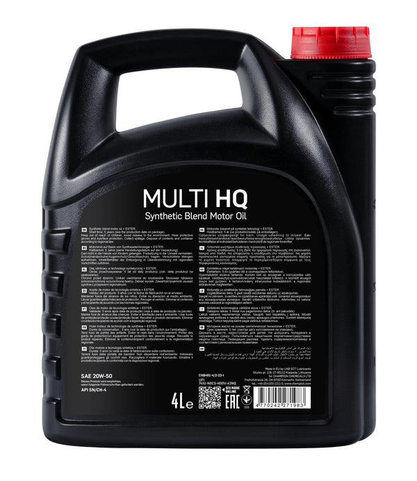 Chempioil 9401 Multi HQ 20W-50 Motorolie - 4 Liter