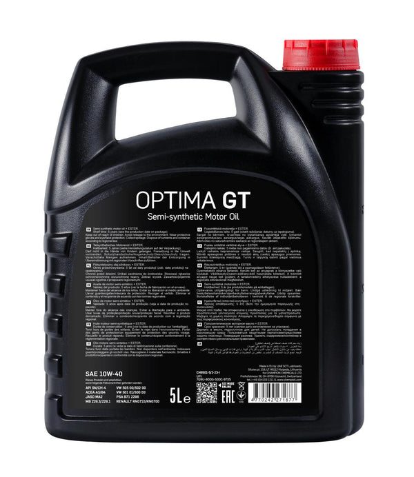 Chempioil 9501 Optima GT 10W-40 Motorolie - 5 Liter
