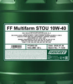 Fanfaro 2502 Multifarm STOU 10W-40 Motorolie - 20 Liter