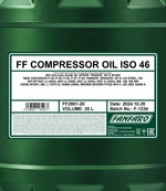 Fanfaro 2901 Compressor Oil ISO 46 - 20 Liter