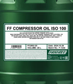 Fanfaro 2902 Compressor Oil ISO 100 - 20 Liter