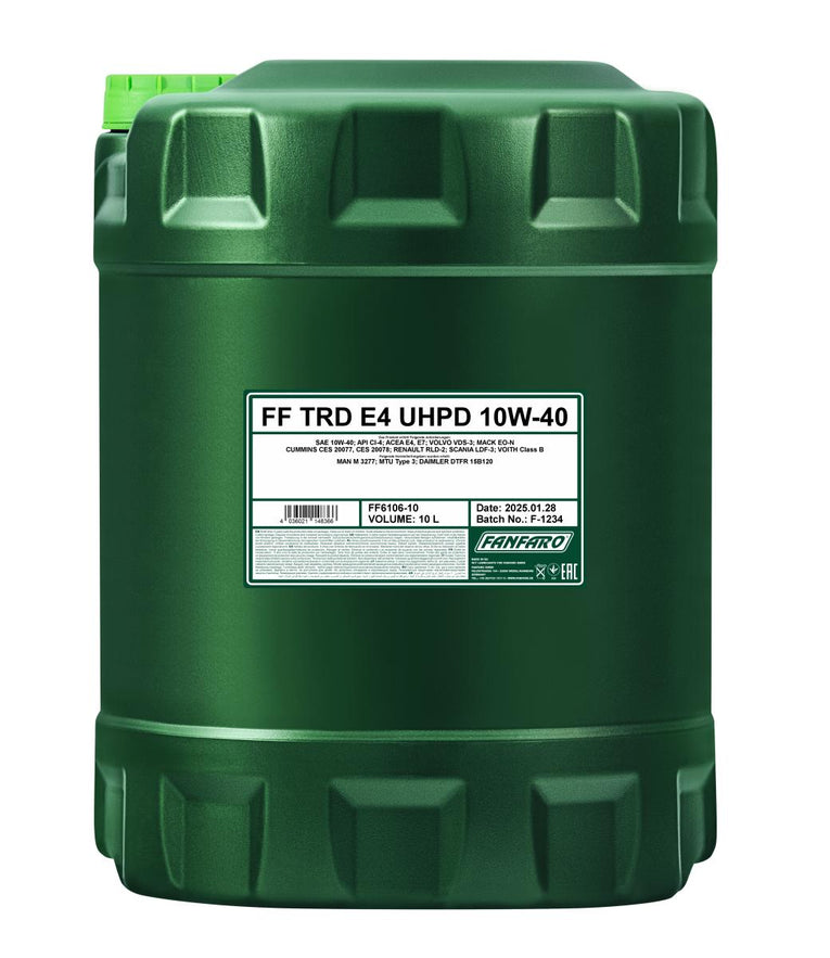 Fanfaro 6106 TRD E4 UHPD 10W-40 Motorolie - 10 Liter