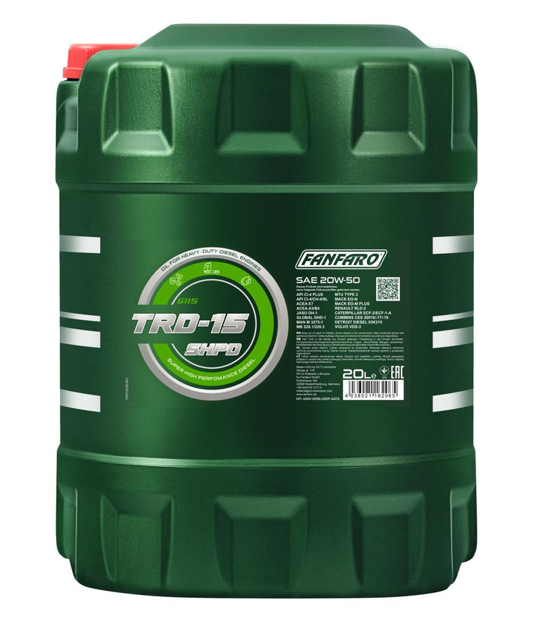 Fanfaro 6115 TRD-15 SHPD 20W-50 Motorolie - 20 Liter