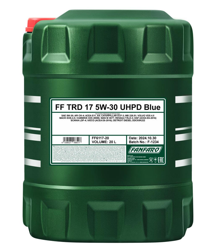 Fanfaro 6117 TRD-17 UHPD 5W-30 Blue Motorolie - 20 Liter