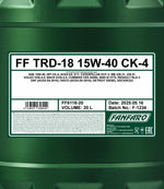 Fanfaro 6118 TRD-18 SHPD 15W-40 Motorolie - 20 Liter