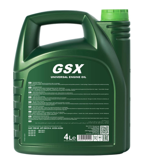 Fanfaro 6401 GSX 15W-40 Motorolie - 4 Liter