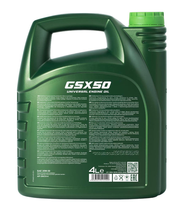 Fanfaro 6403 GSX 50 20W-50 Motorolie - 4 Liter
