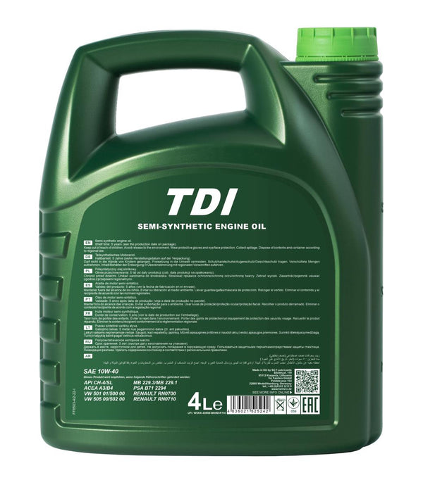 Fanfaro 6503 TDI 10W-40 Motorolie - 4 Liter