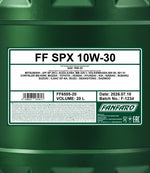 Fanfaro 6505 SPX 10W-30 Motorolie - 20 Liter