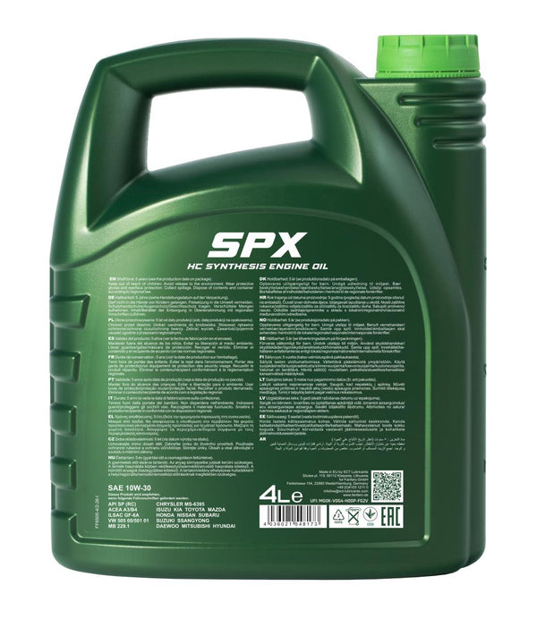 Fanfaro 6505 SPX 10W-30 Motorolie - 4 Liter