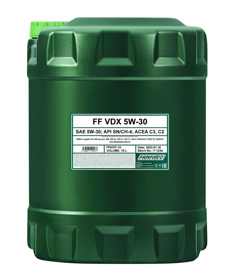 Fanfaro 6707 VDX 5W-30 Motorolie - 10 Liter