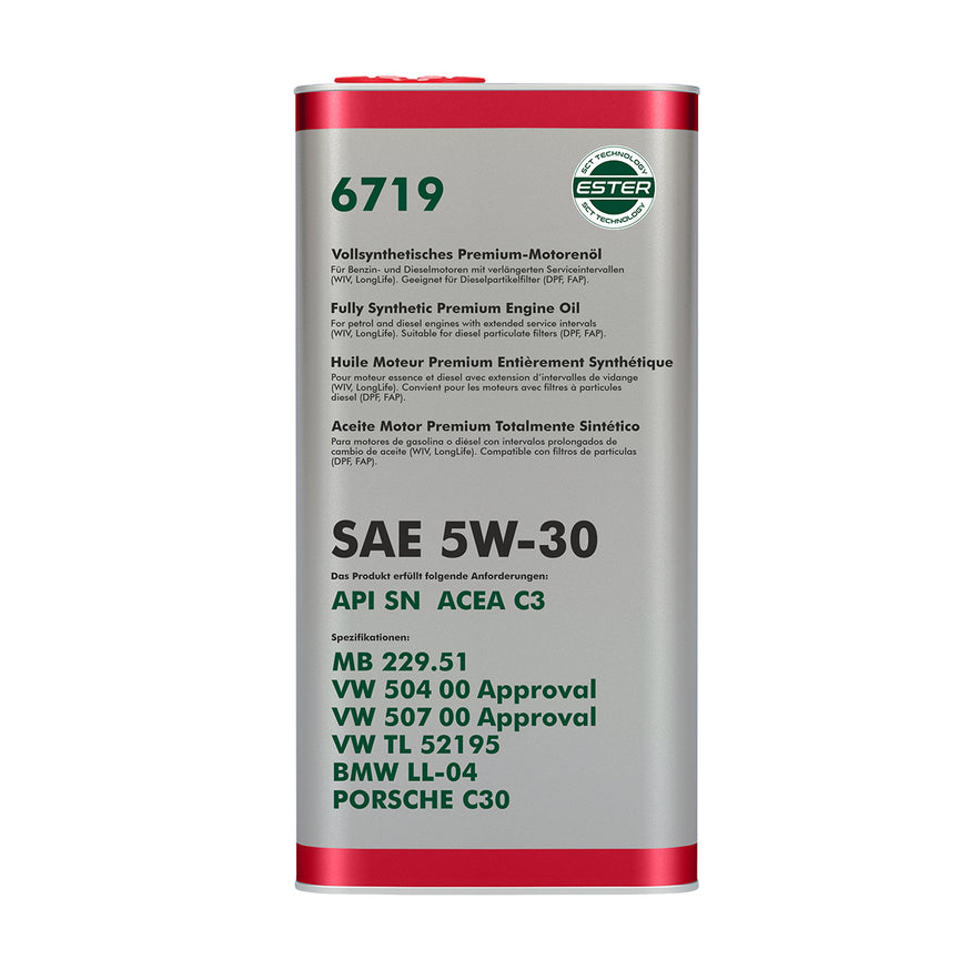 Fanfaro 6719 SAE 5W-30 Motorolie - 5 Liter
