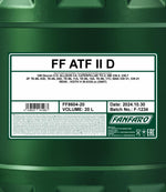 Fanfaro 8604 ATF II D Versnellingsbakolie - 20 Liter