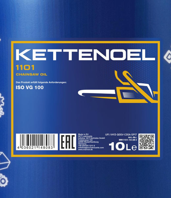 Mannol 1101 Kettenoel Kettingzaagolie - 10 Liter
