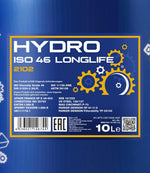Mannol 2102 Hydro ISO 46 LONGLIFE Hydrauliekolie - 10 Liter