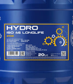 Mannol 2102 Hydro ISO 46 LONGLIFE Hydrauliekolie - 20 Liter