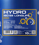 Mannol 2103 Hydro ISO 68 LONGLIFE Hydrauliekolie - 10 Liter