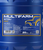 Mannol 2501 Multifarm STOU 10W-30 Motorolie - 20 Liter
