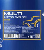 Mannol 2701 Multi UTTO WB 101 10W-30 Motorolie - 10 Liter