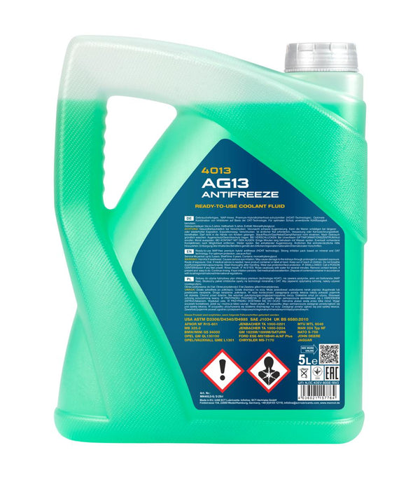 Mannol 4013 Antifreeze AG13 (-40) Hightec Koelvloeistof