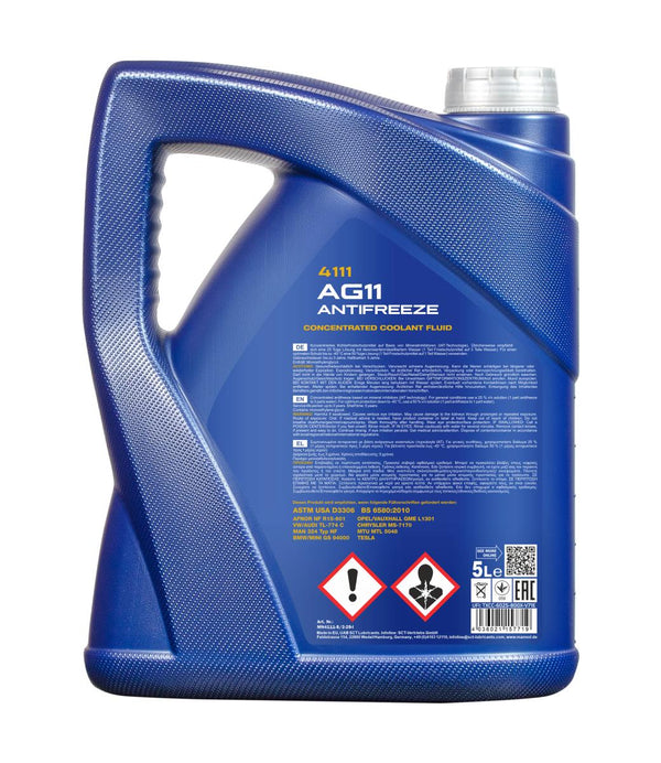 Mannol 4111 Antifreeze AG11 Longterm Koelvloeistof