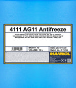 Mannol 4111 Antifreeze AG11 Longterm Koelvloeistof