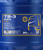 Mannol 7103 TS-3 SHPD 10W-40 mineral Motorolie - 20 Liter