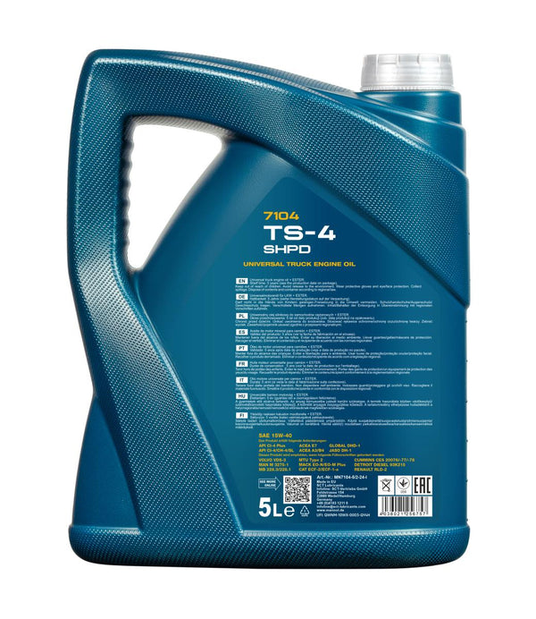 MANNOL 7104 TS-4 SHPD 15W-40 Extra