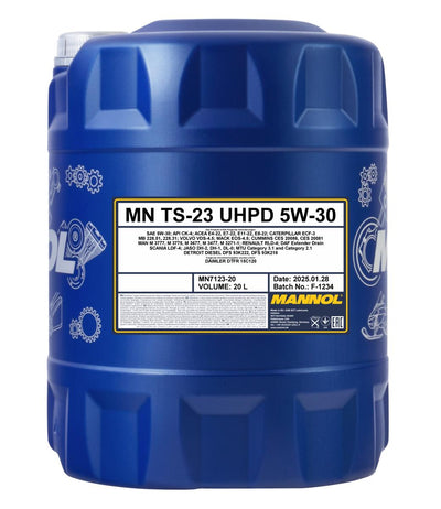 Mannol 7123 TS-23 UHPD 5W-30 Motorolie - 20 Liter