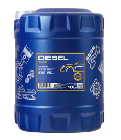 Mannol 7402 Diesel 15W-40 Motorolie - 10 Liter