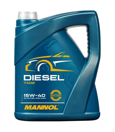 Mannol 7402 Diesel 15W-40 Motorolie - 5 Liter