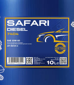 Mannol 7404 Safari 20W-50 Motorolie - 10 Liter