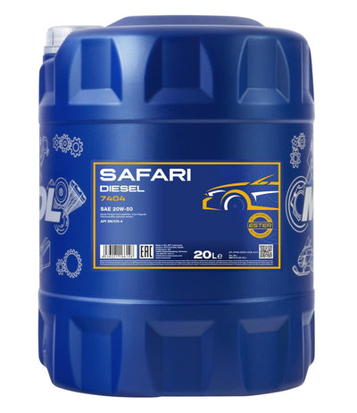 Mannol 7404 Safari 20W-50 Motorolie - 20 Liter