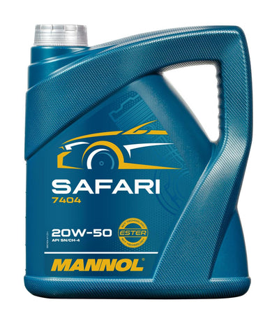 Mannol 7404 Safari 20W-50 Motorolie - 4 Liter