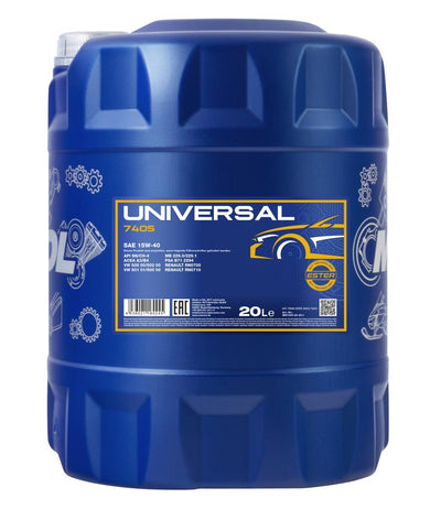 Mannol 7405 Universal 15W-40 Motorolie - 20 Liter