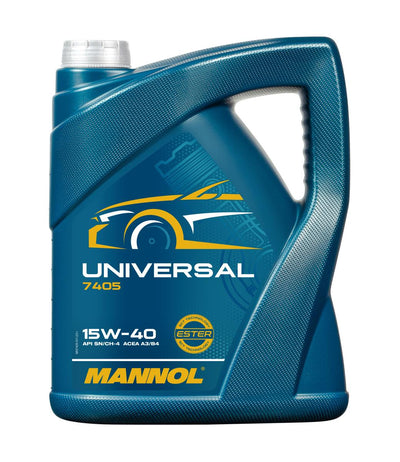 Mannol 7405 Universal 15W-40 Motorolie - 5 Liter