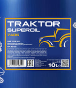 Mannol 7406 Traktor Superoil 15W-40 Motorolie - 10 Liter