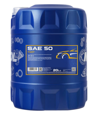 Mannol 7407 SAE 50 Hydrauliekolie - 20 Liter