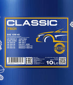 Mannol 7501 Classic 10W-40 Motorolie - 10 Liter